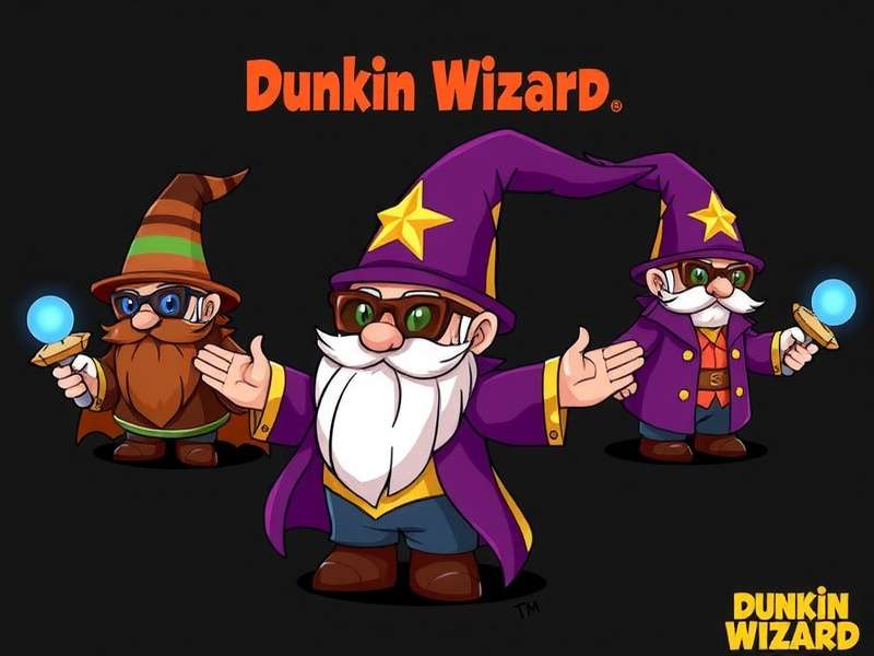 Dunkin Wizard Playable Characters
