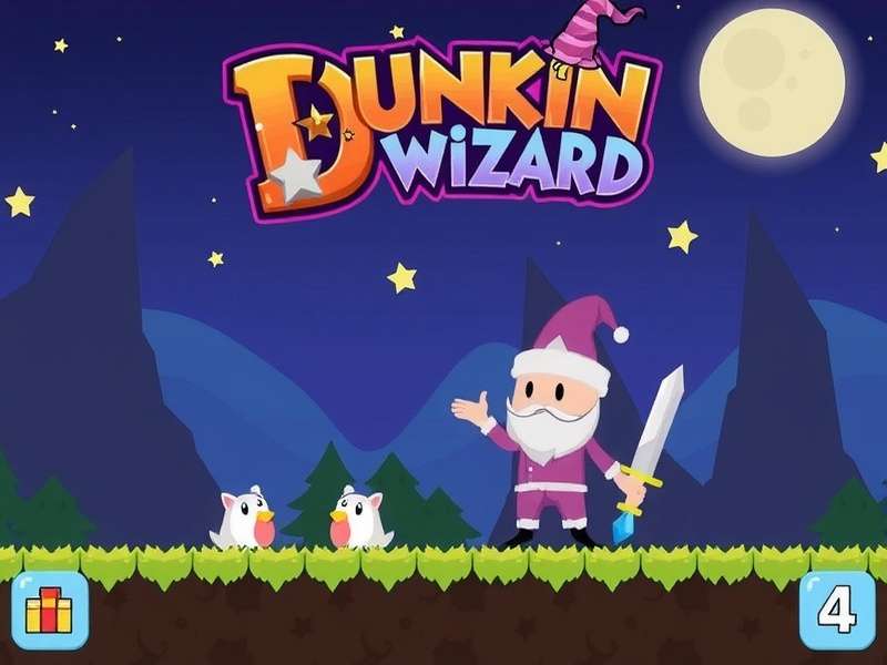Dunkin Wizard Gameplay Introduction